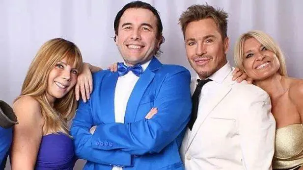 Adriana Brodsky, Ergn Demir y Guido Sller, compaeros de elenco en Las Grutas