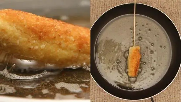 pinchos de pollo fritos