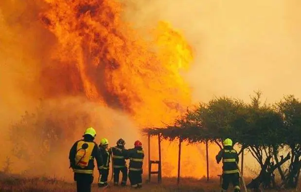 A Chile hoy lo describieron como a un infierno en la Tierra