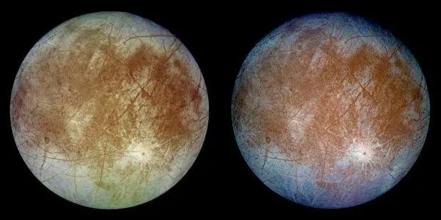 Luna Europa, de Júpiter