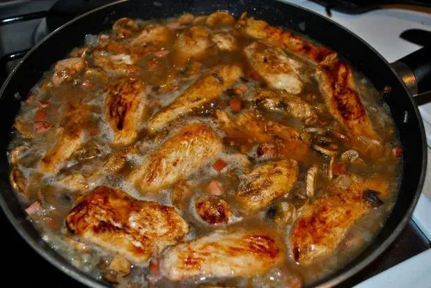 receta de pollo a la cerveza negra