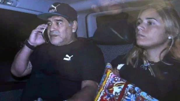 Maradona public un descargo en Facebook. 