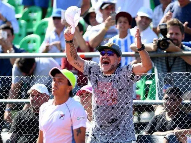 Maradona, el hincha nmero 1 de Argentina