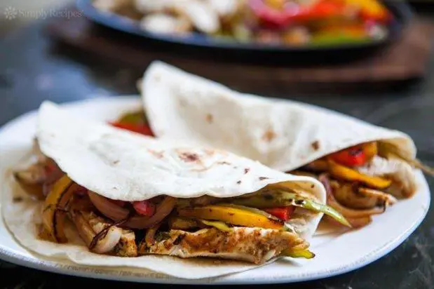 receta fajitas de pollo sivori