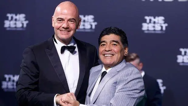 infantino_maradona