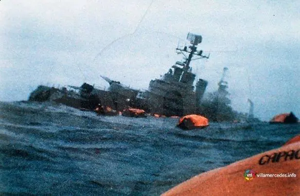 326 soldados argentinos murieron cuando fue hundido el crucero General Belgrano: fueron la mitad de las bajas de Argentina en la guerra