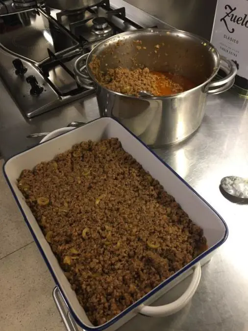 pastel de carne