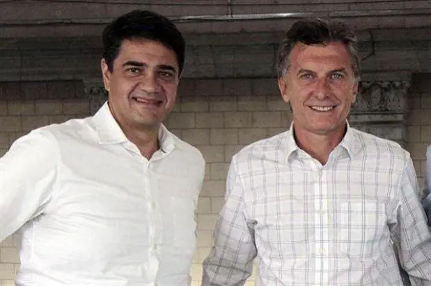 Jorge y Mauricio Macri