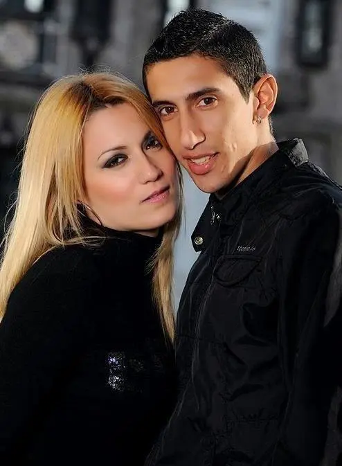 Jorgelina Cardoso, la dueña del corazón que Di María hace con sus manos cuando marca un gol