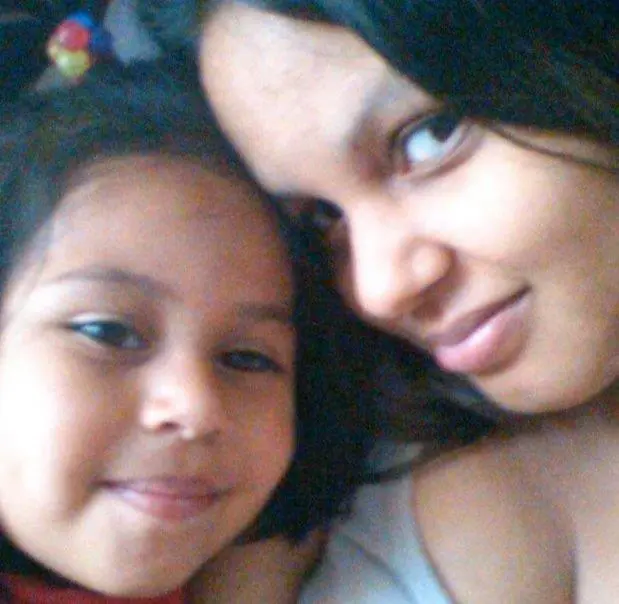 Naiara y su mamá