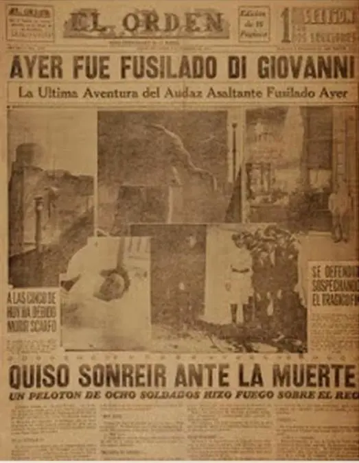 Muerte Severino Di Giovanni