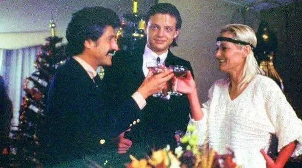 Una de las ltimas fotos familiares de Luis Miguel antes de la separacin de sus padres.