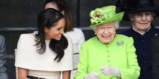 Meghan se convirti en una de las preferidas de la reina Elizabeth.