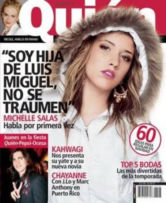 La portada con la que Michelle logr acercarse a Luis Miguel.