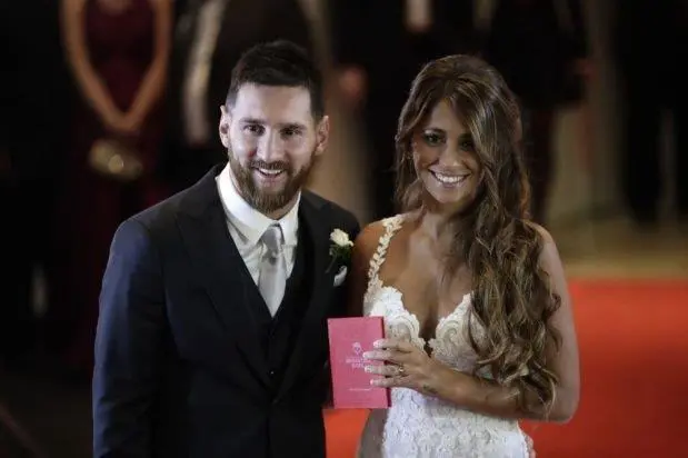 Messi y Antonela se casaron en julio del año pasado.