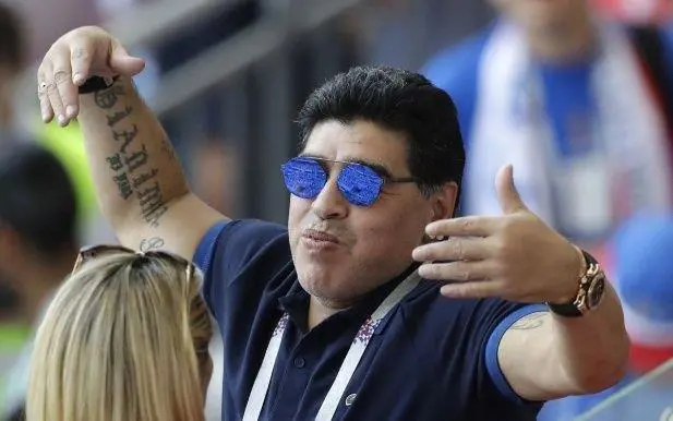 Diego Maradona siempre fue muy crtico por la 'traicin' a Maxi Lpez.