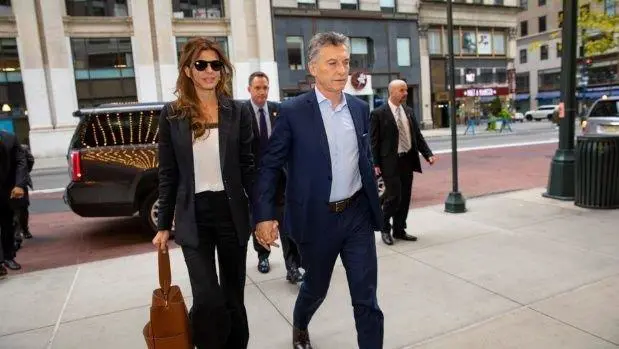 Juliana Awada y Mauricio Macri permanecern hasta el mircoles en Nueva York.