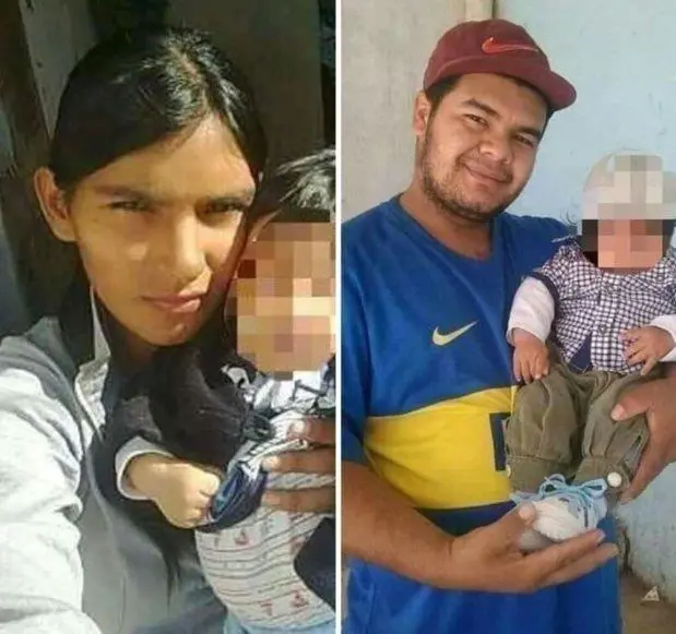 Leonela Ayala y Fabin Gonzlez Rojas, los dos detenidos por el homicidio de Sheila.