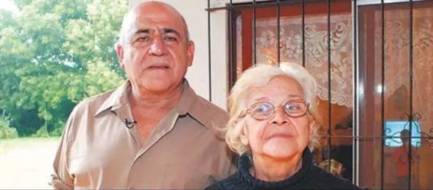 Jos Arce y su mam, Elsa Aguilar, ambos condenados a perpetua por el femicidio.