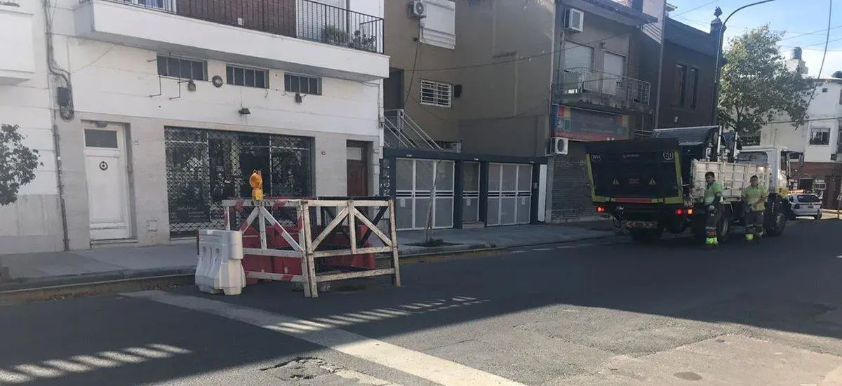 La esquina donde ocurri el enfrentamiento.