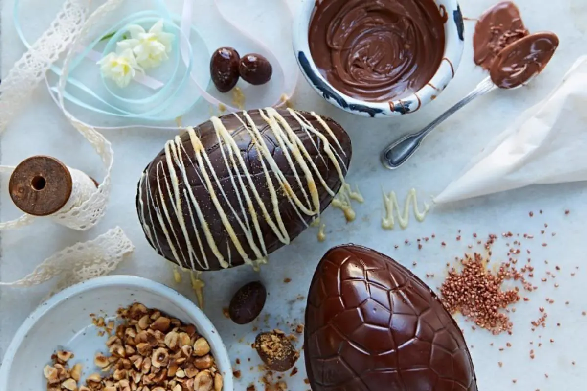 Los huevos de Pascua caseros son ms baratos, incluso con chocolate premium.