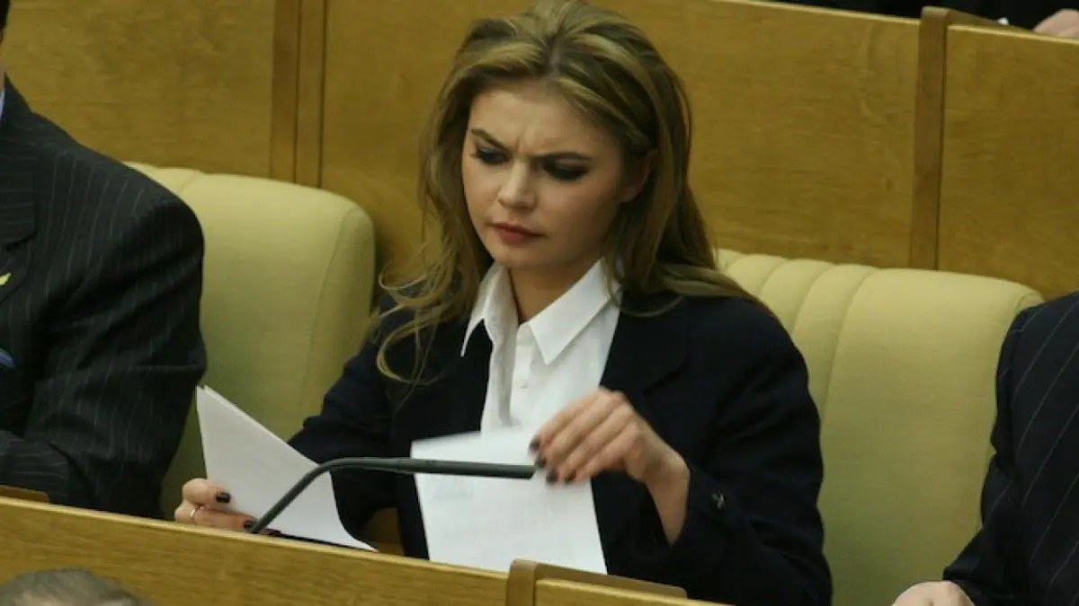 Alina Kabaeva, la supuesta madre de los nios. 