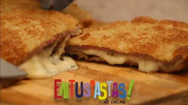 receta de milanesa rellena