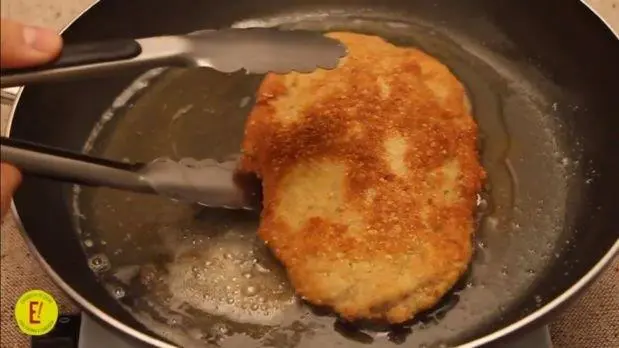 receta milanesa rellena freir