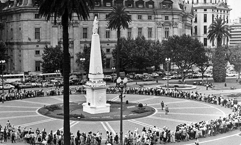 Las rondas sumaron cada vez ms manifestantes. 